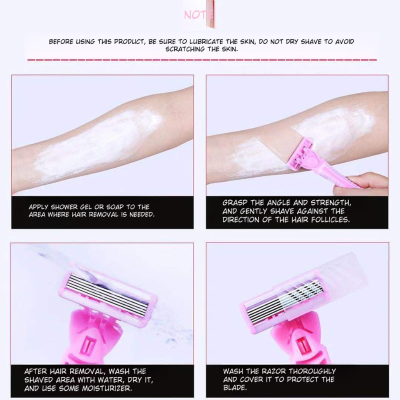 Silky Shave Six Layer Razor