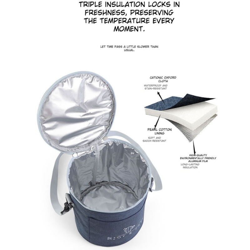 Portable Aluminum Foil Lunch Bag