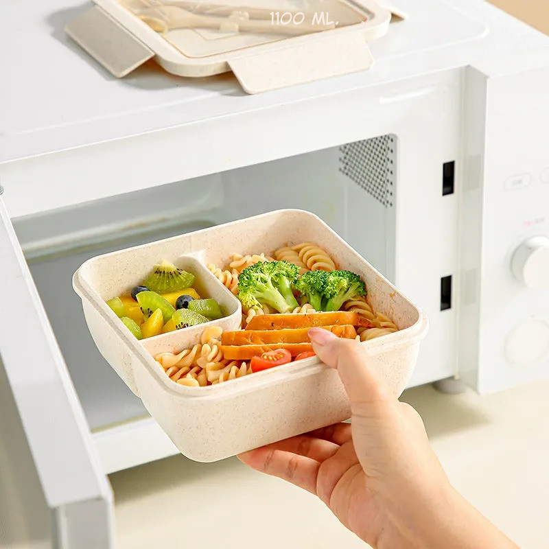 Compact Microwave Safe Lunch Box
