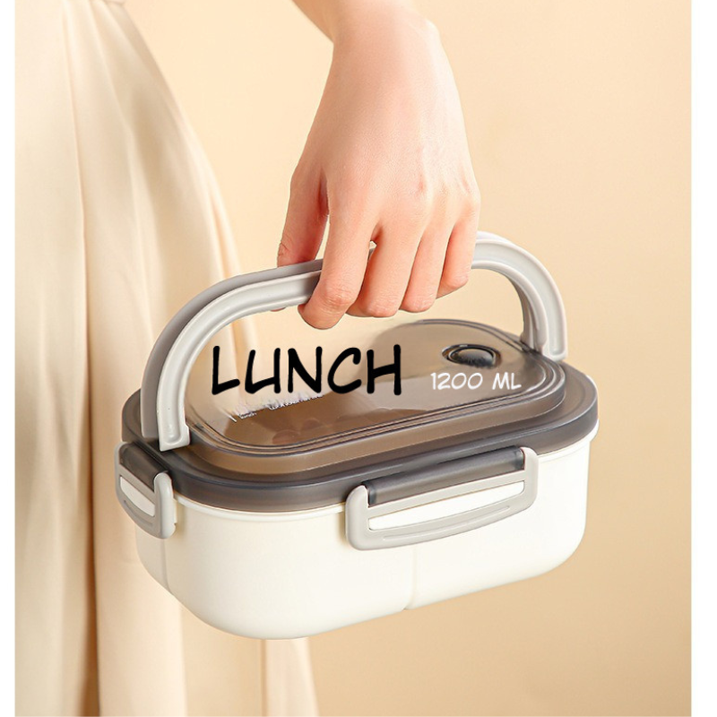Multi-Compartment Microwave Bento Lunch Box