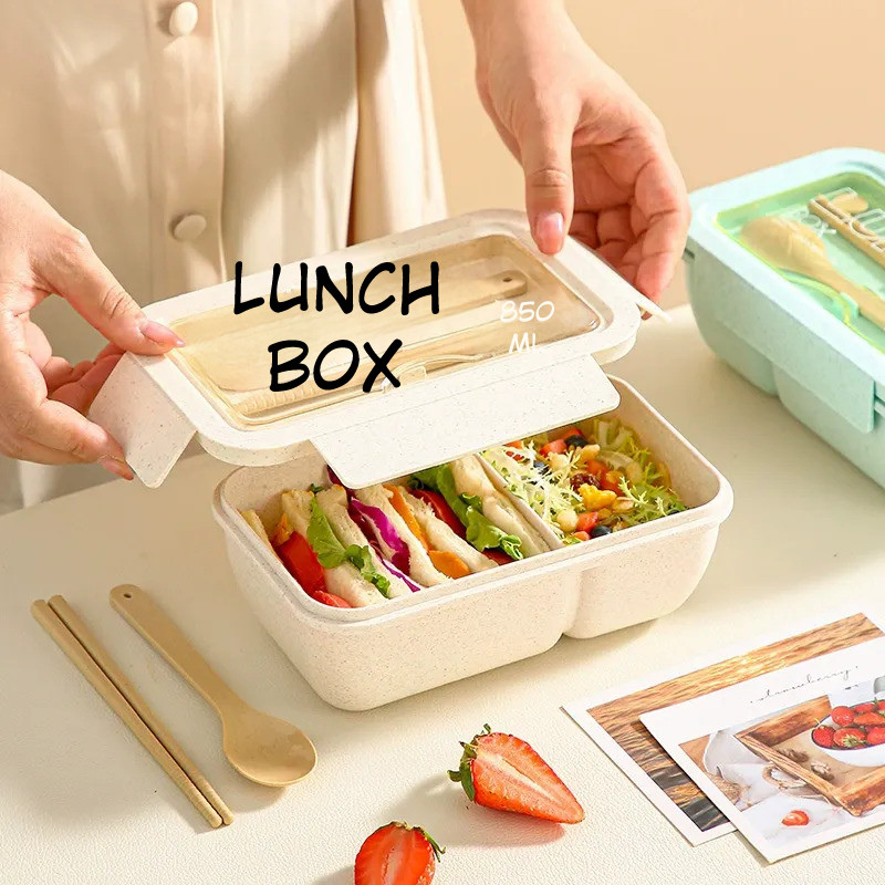 Compact Microwave Safe Lunch Box
