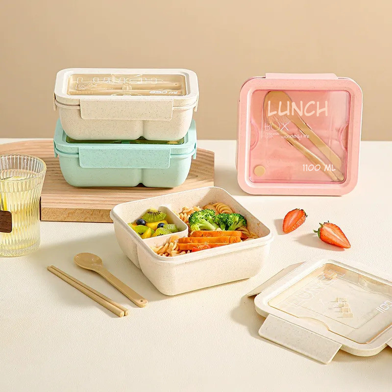Compact Microwave Safe Lunch Box