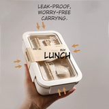 Compact Microwave Safe Lunch Box