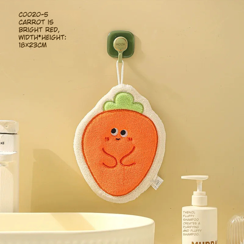 Quick-Drying Coral Fleece Hand Towel