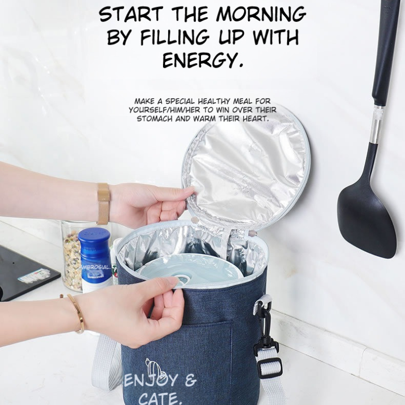 Portable Aluminum Foil Lunch Bag