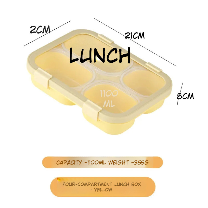 Modern Macaron Style Bento Box