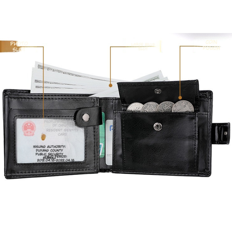 Multifunctional Large Capacity Men’s Wallet