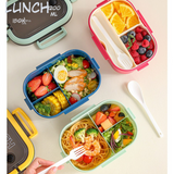 Multi-Compartment Microwave Bento Lunch Box