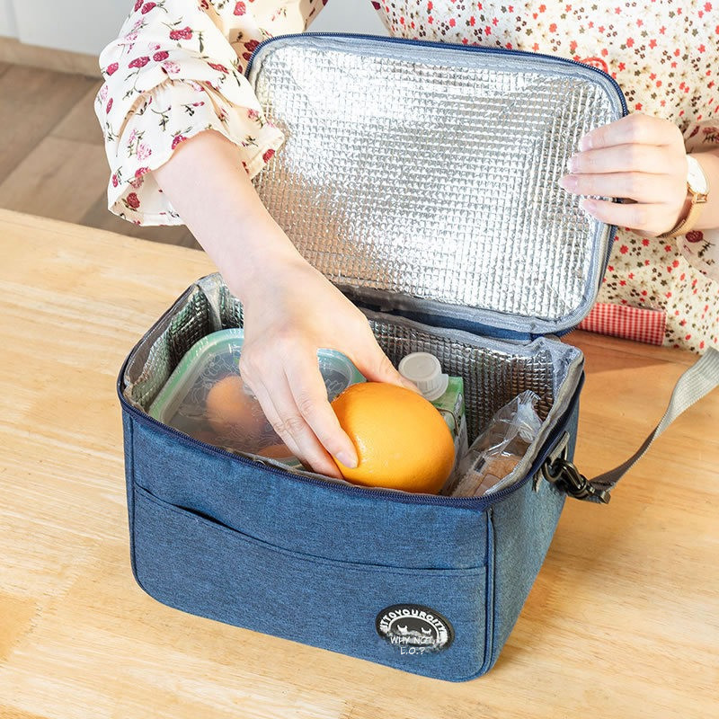 Durable Large Capacity Thermal Lunch Bag
