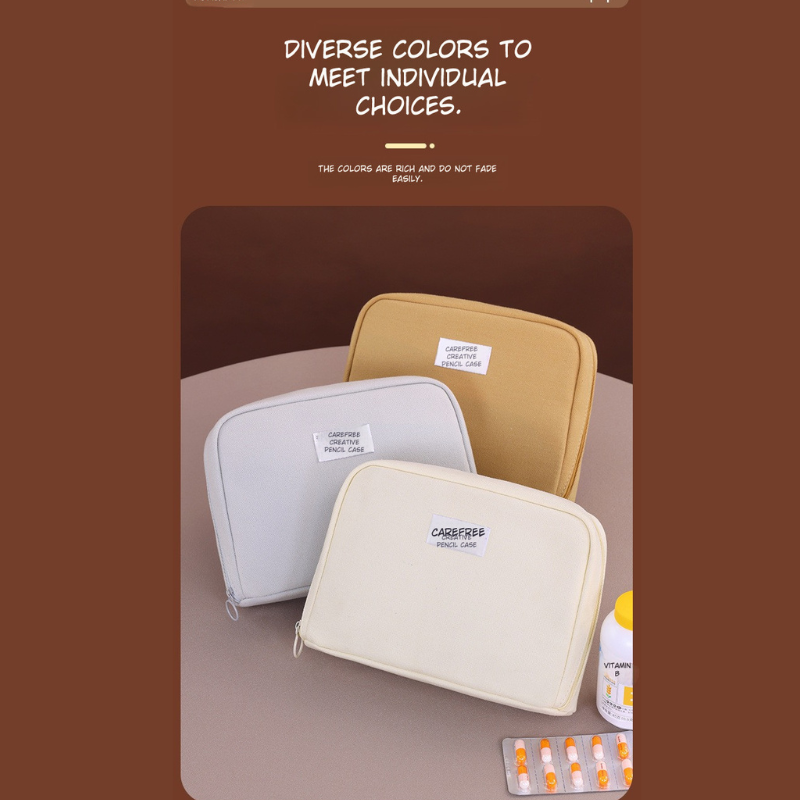 Household Medicine First Aid Storage Bag