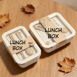 Compact Microwave Safe Lunch Box