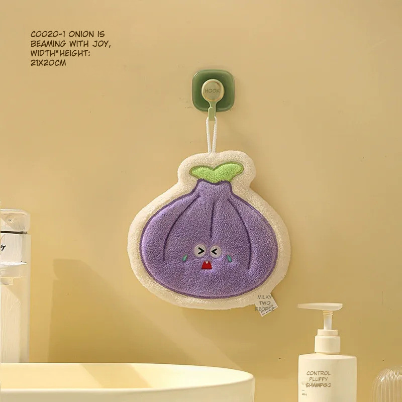 Quick-Drying Coral Fleece Hand Towel