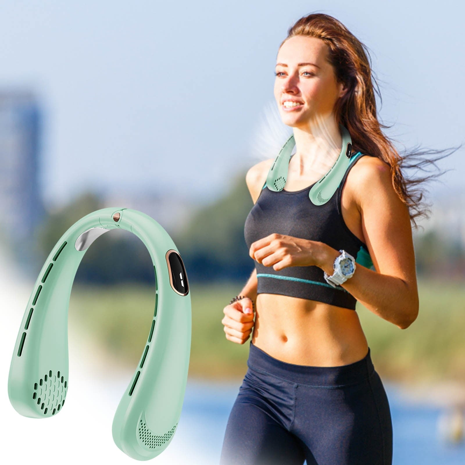 USB Portable Mini Neck Fan