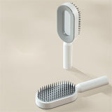 Central Hollow Cushion Hair Comb