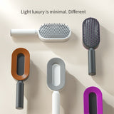 Central Hollow Cushion Hair Comb