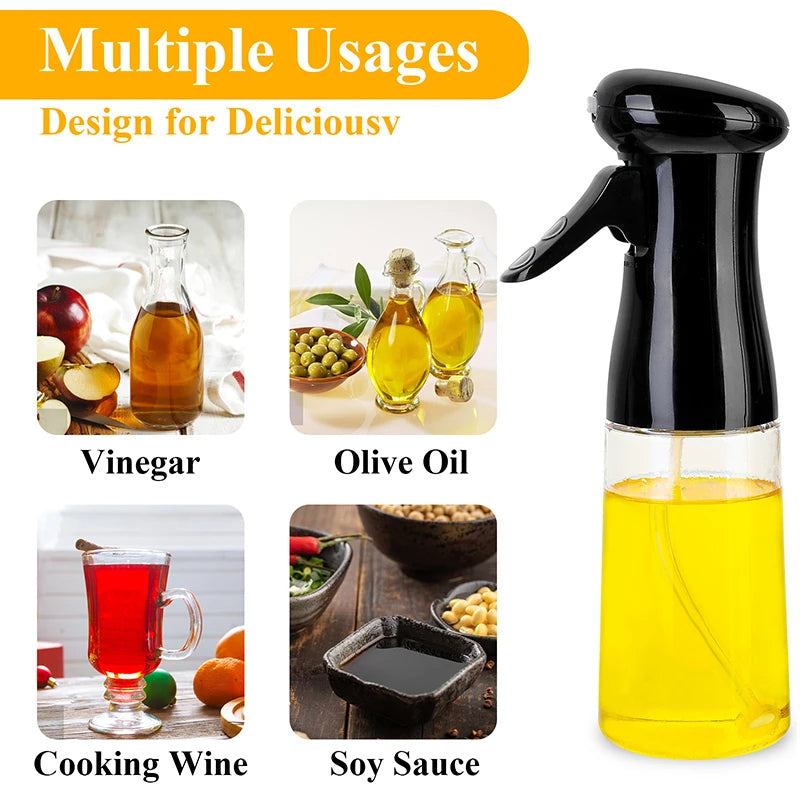 Vinegar Mist Sprayer Barbecue Spray Oil Bottle