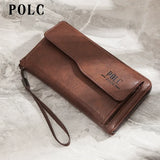 Men’s Multi-Card Zipper Clutch