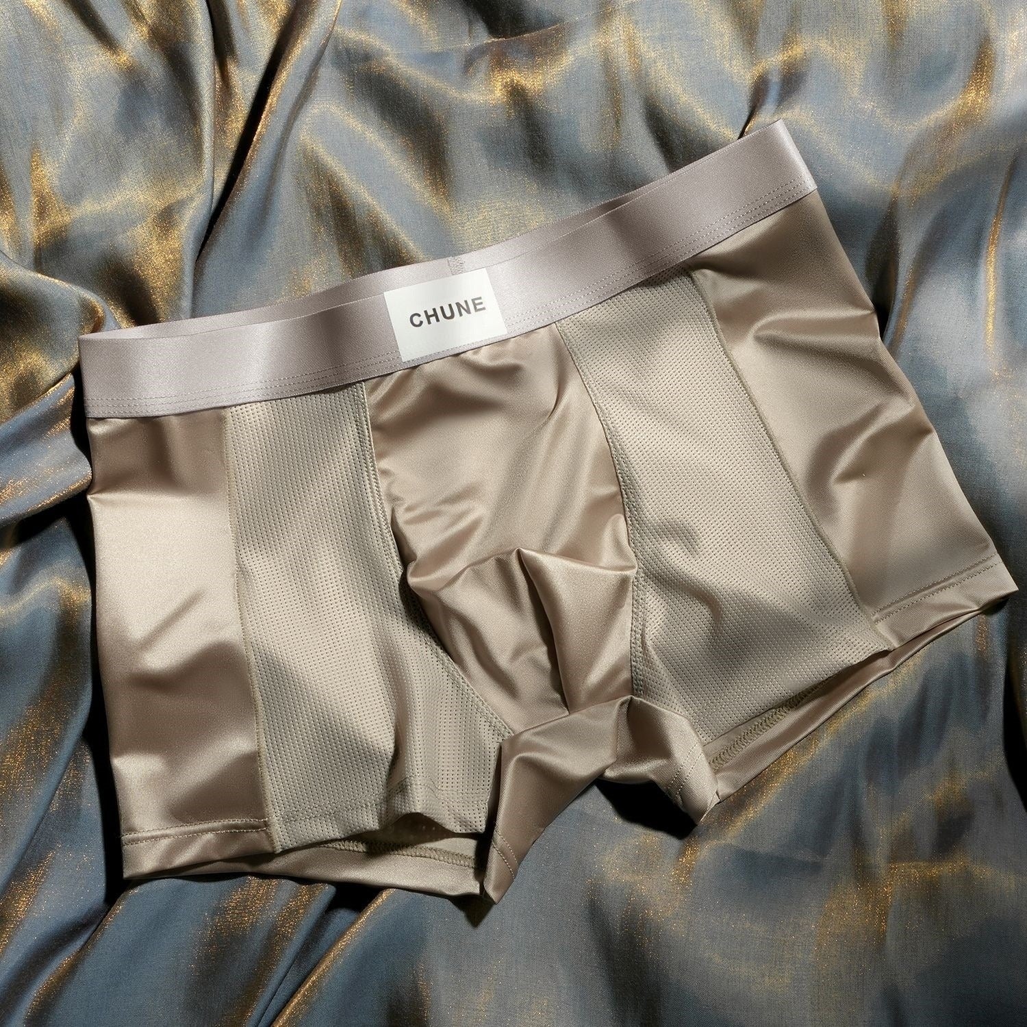 Luxury Mesh Satin Ice Silk Underwear( set of 04)