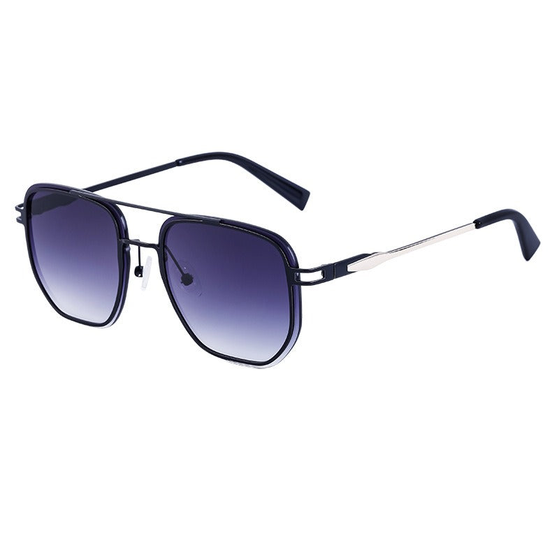 Kajira Square Frame Trim Sunglasses