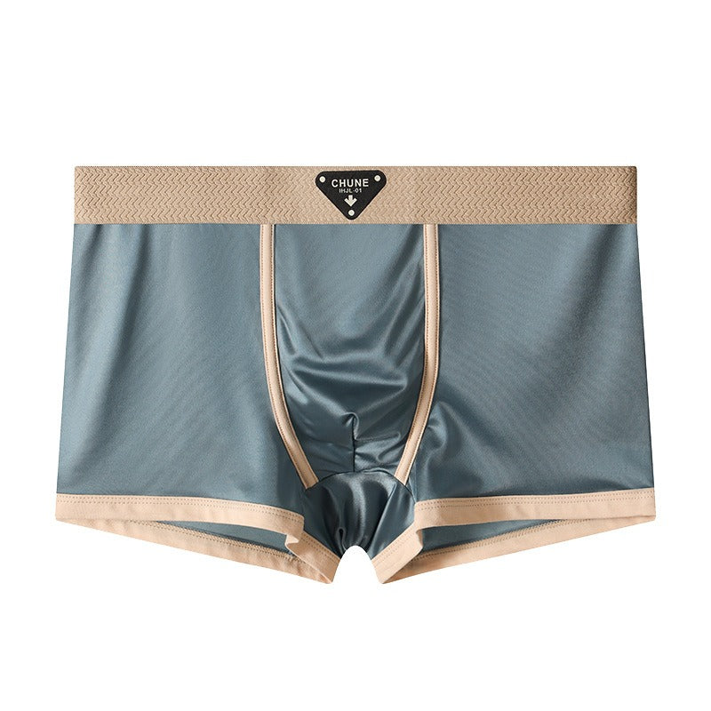 Zero-Friction Solid Ice Silk Underwear( set of 04)