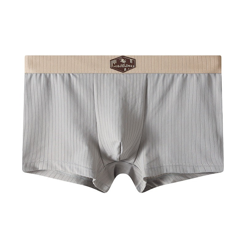 Comfort Fit Ice Silk Men’s Boxers(set of 04)