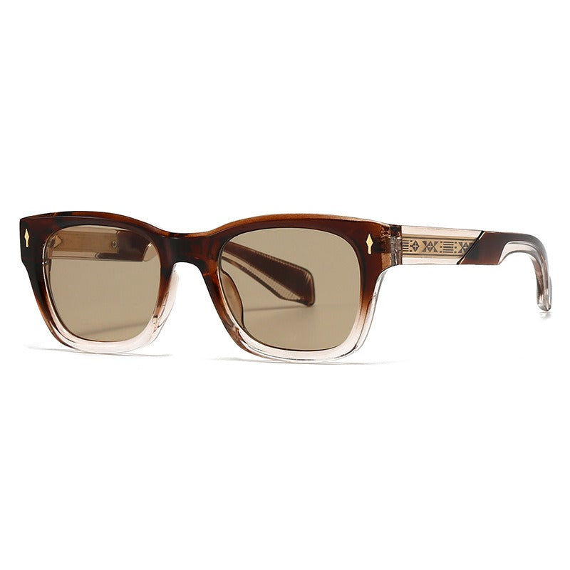 Trendy Half-Pin Frame Retro Eyewear