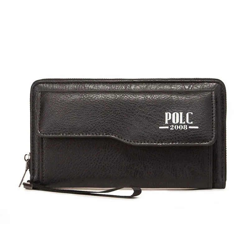 Men’s Multi-Card Zipper Clutch
