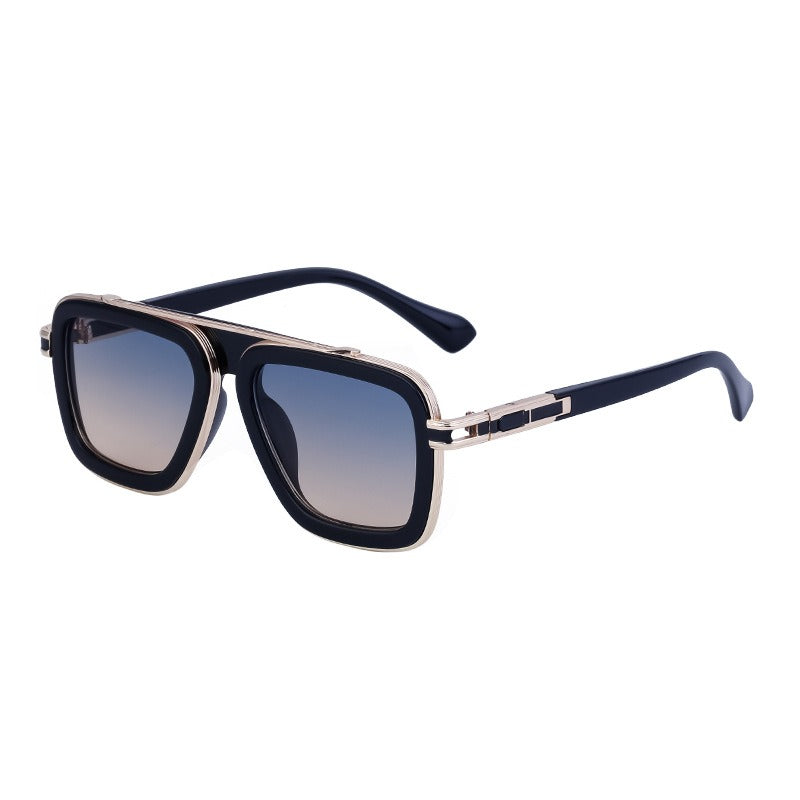 KAJILA Bold Retro Square Sunglasses for Men