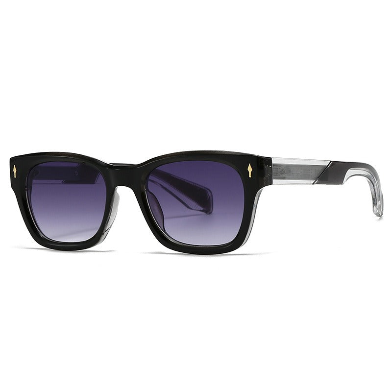 Trendy Half-Pin Frame Retro Eyewear