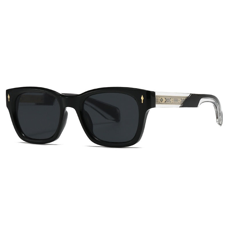 Trendy Half-Pin Frame Retro Eyewear