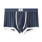 New Striped Cotton Boxer Briefs( Set of 03)