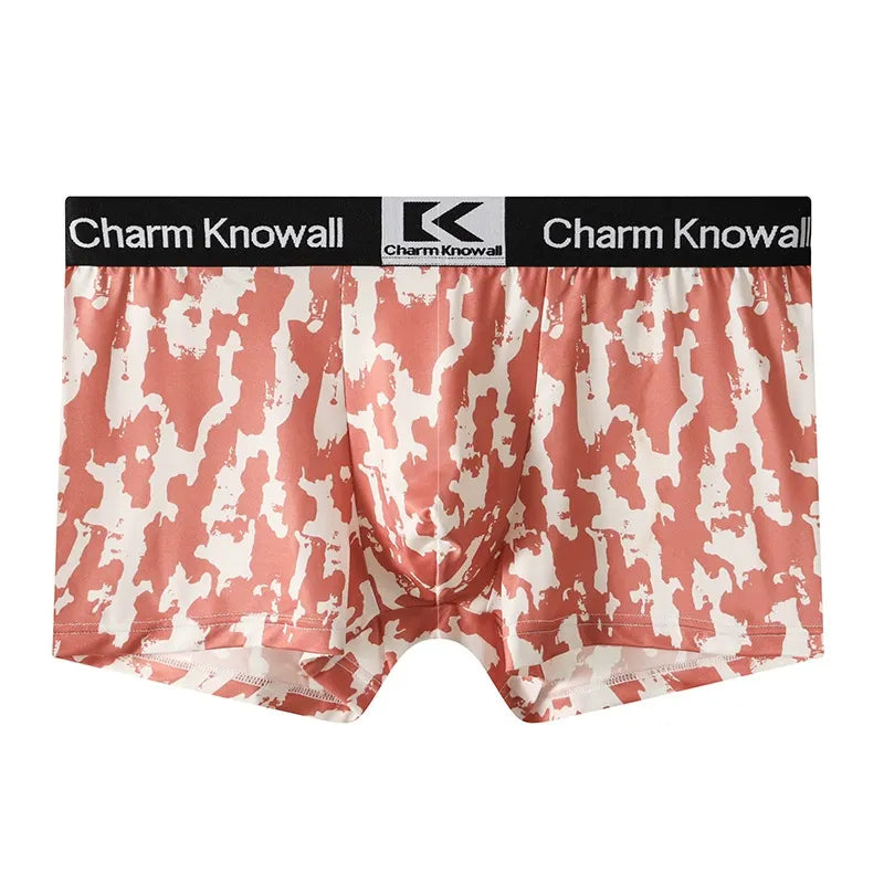 Gunner Printed Ice silk Boxer (set of 4)