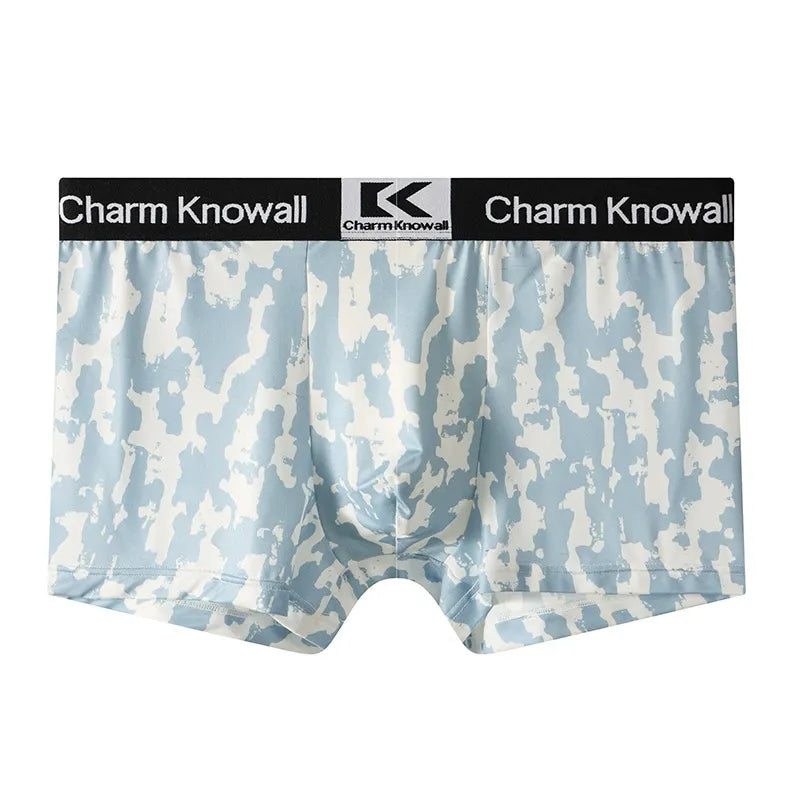 Gunner Printed Ice silk Boxer (set of 4)