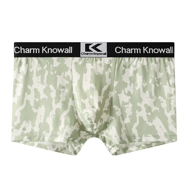 Gunner Printed Ice silk Boxer (set of 4)
