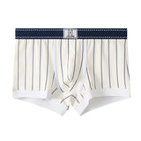 New Striped Cotton Boxer Briefs( Set of 03)