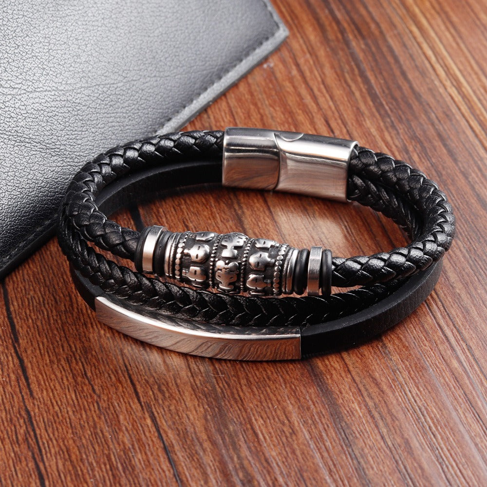 Polished Stainless Steel Bracelet