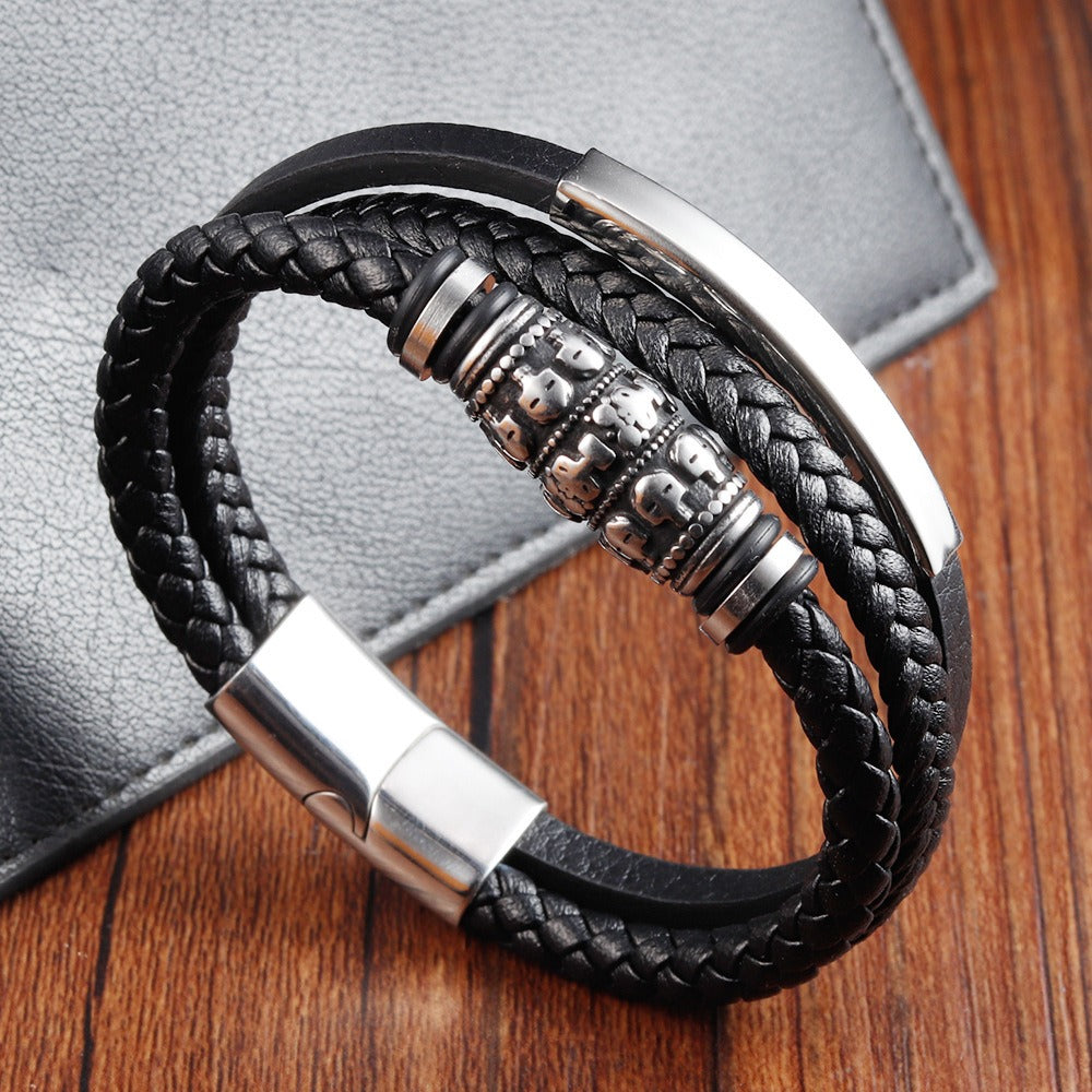 Polished Stainless Steel Bracelet