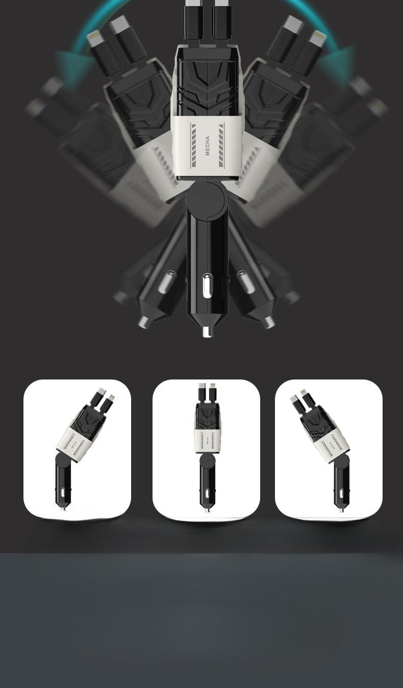 UltraVolt One-to-Four Fast Adapter With Display