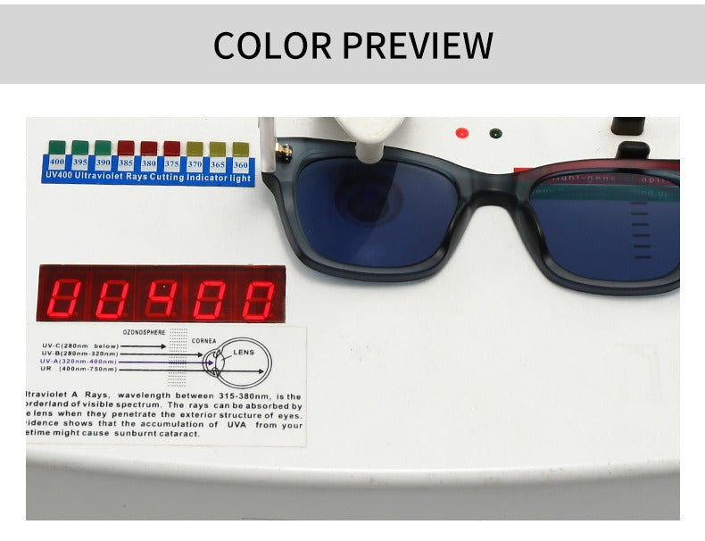 Trendy Half-Pin Frame Retro Eyewear