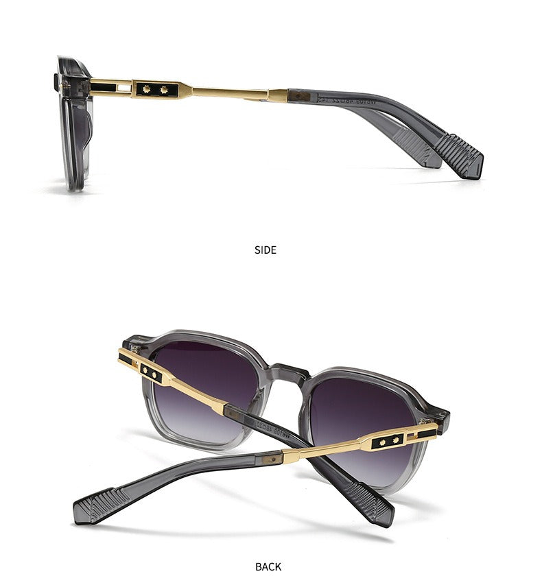 Vintage Pilot Style Round Frame Shades