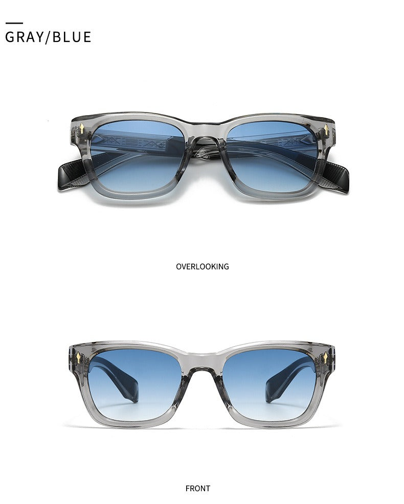 Trendy Half-Pin Frame Retro Eyewear