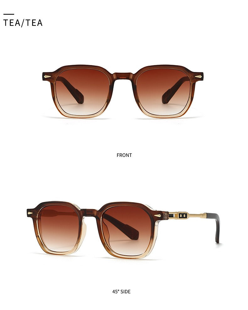 Vintage Pilot Style Round Frame Shades