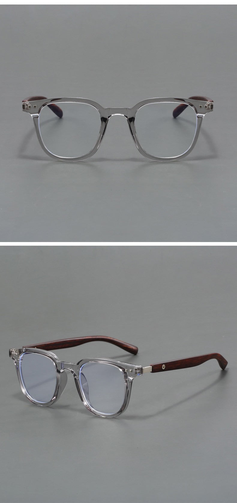 Wood Grain Anti-Blue Light Glasses