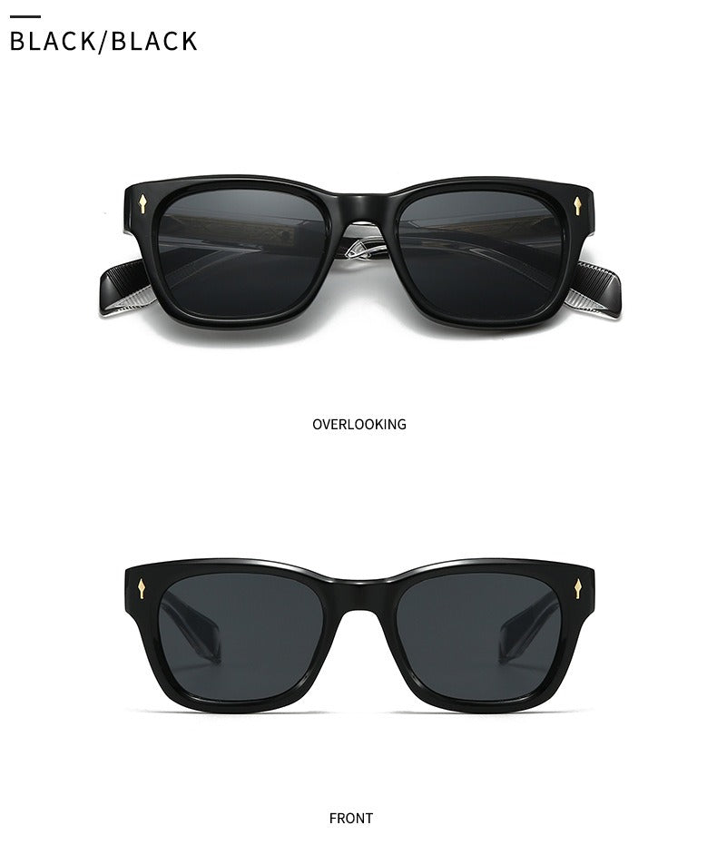 Trendy Half-Pin Frame Retro Eyewear