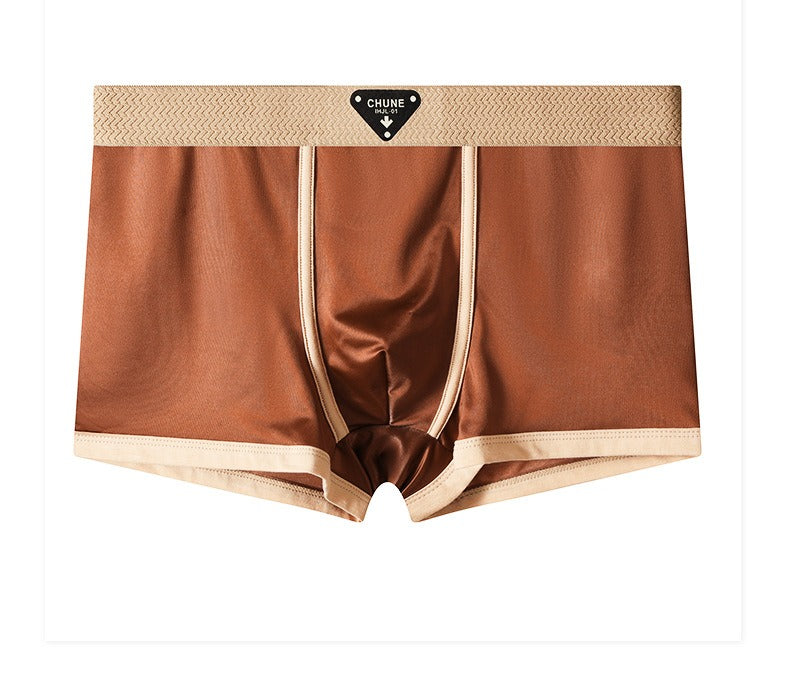Zero-Friction Solid Ice Silk Underwear( set of 04)