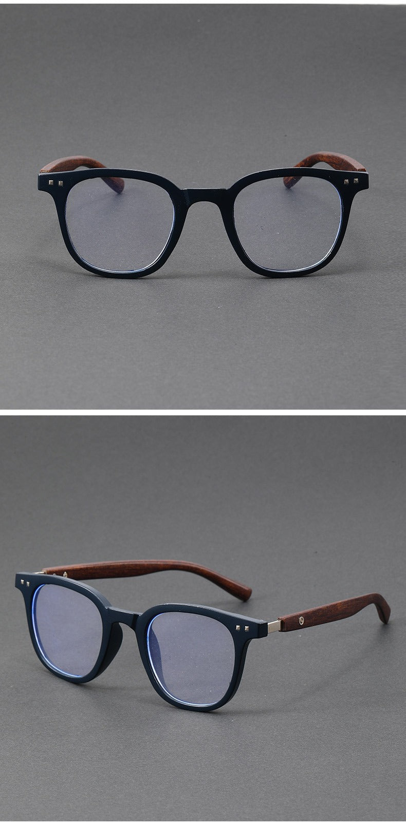 Wood Grain Anti-Blue Light Glasses