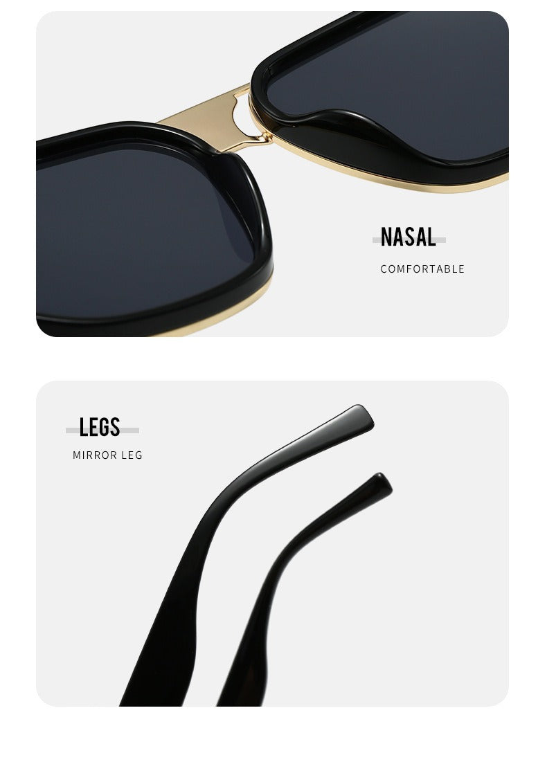 Luxury Casual Style Metal Shades