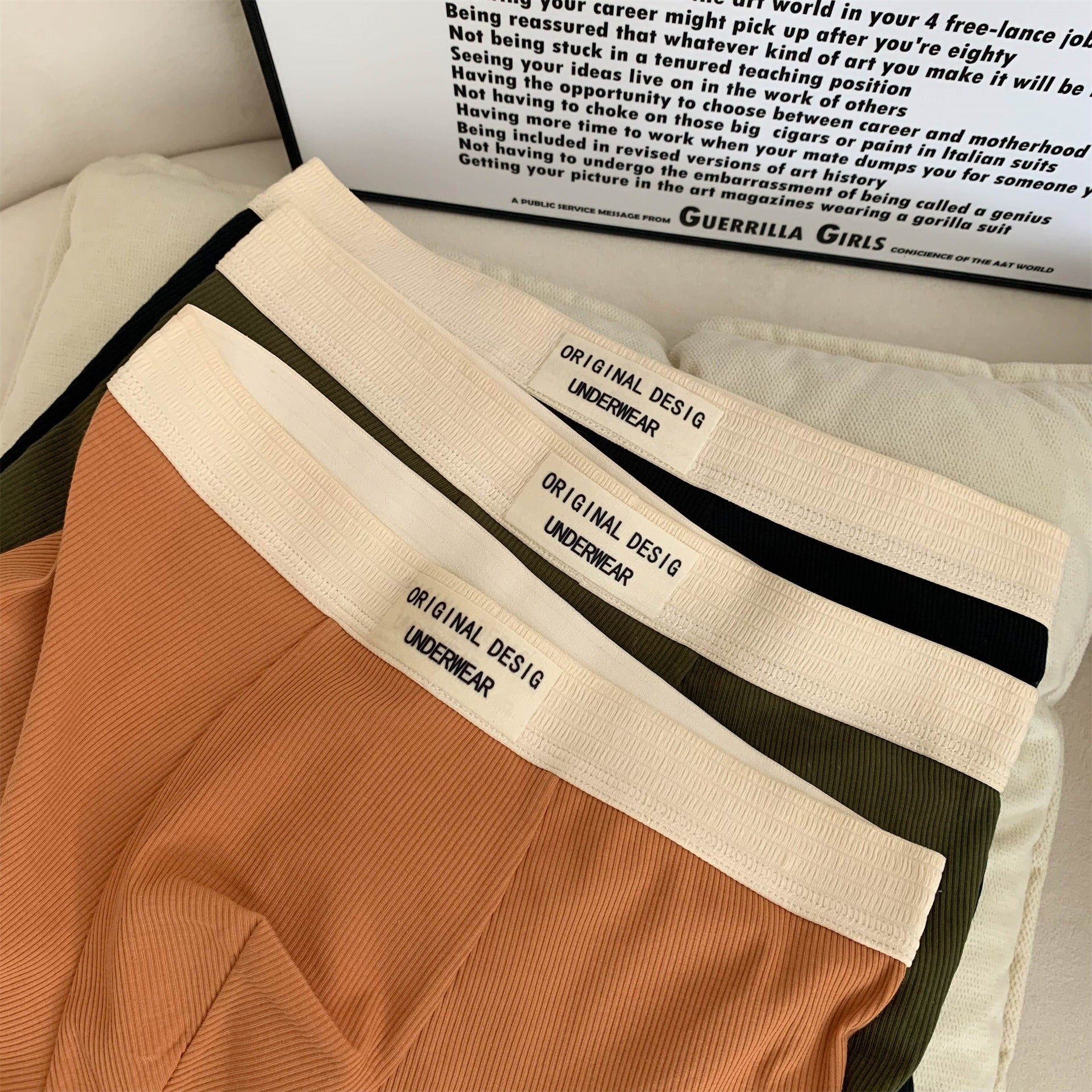 Threaded Contrast Color Men’s Boxer( Set of 04)
