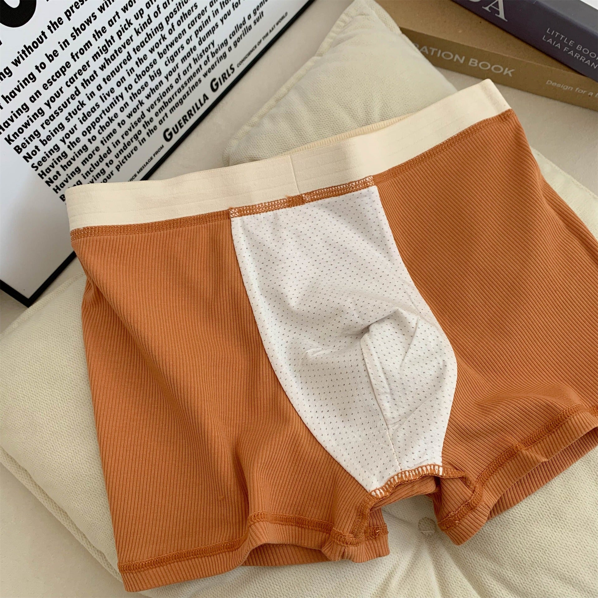 Threaded Contrast Color Men’s Boxer( Set of 04)
