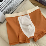 Threaded Contrast Color Men’s Boxer( Set of 04)